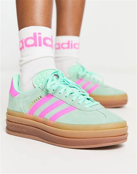 adidas damen schuhe grün türkis mint|Grüne adidas Originals Sneaker für Damen online kaufen .